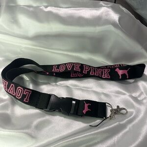 NEW- PINK LOVE PINK LANYARD (NWOT)